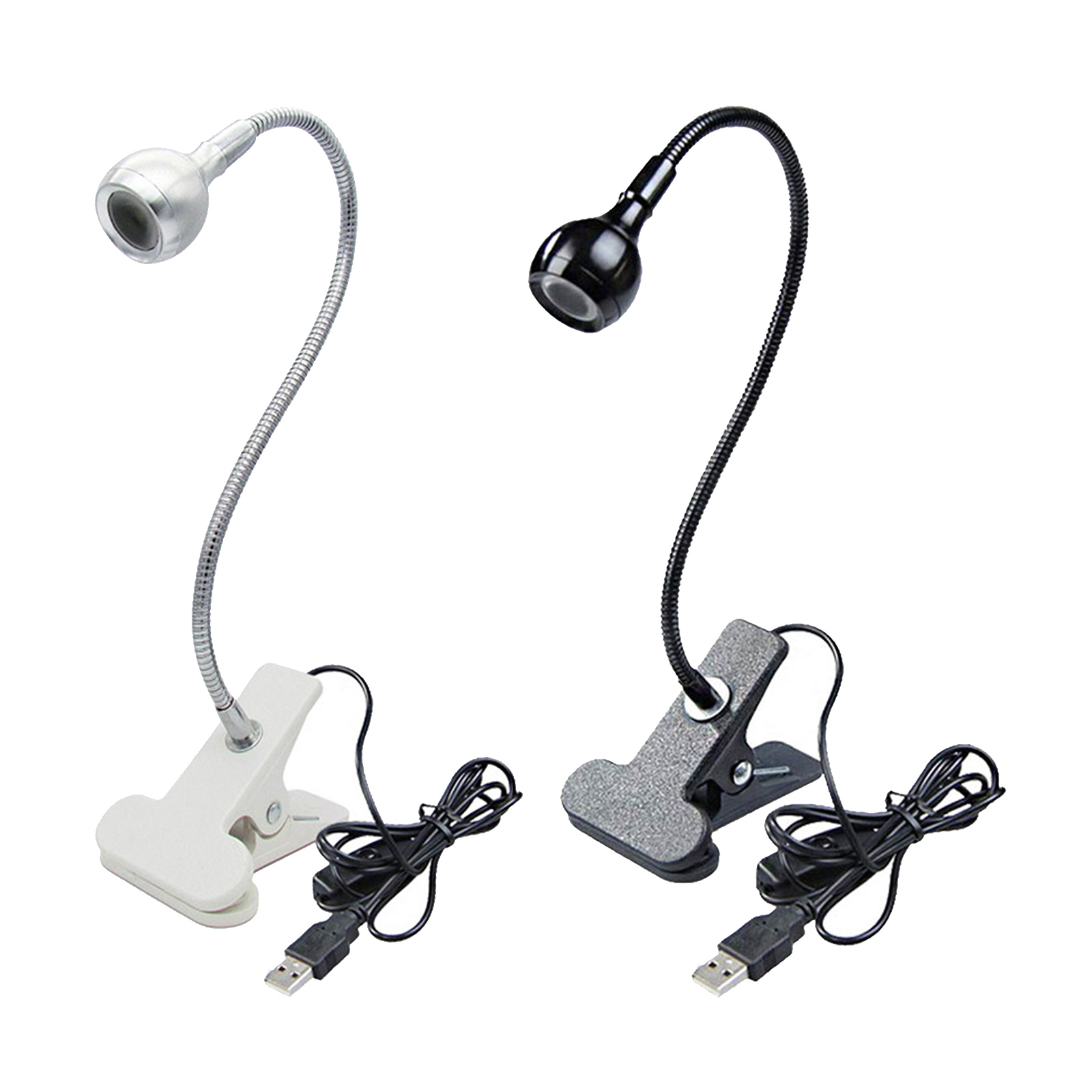 LED Desk Lamp Adjustable with Clamp Metal Table Eye-Caring Home Office