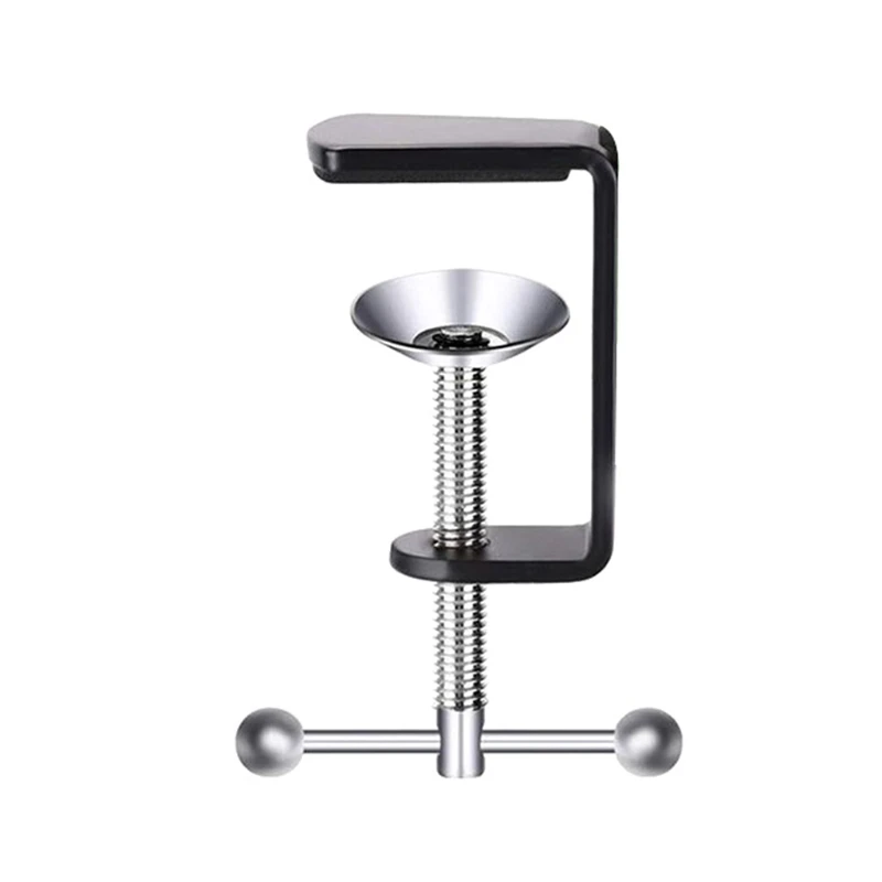 Cantilever Bracket Clamp Holder Mic Stand Desk Lamp Clip Fittings Base Hose 
