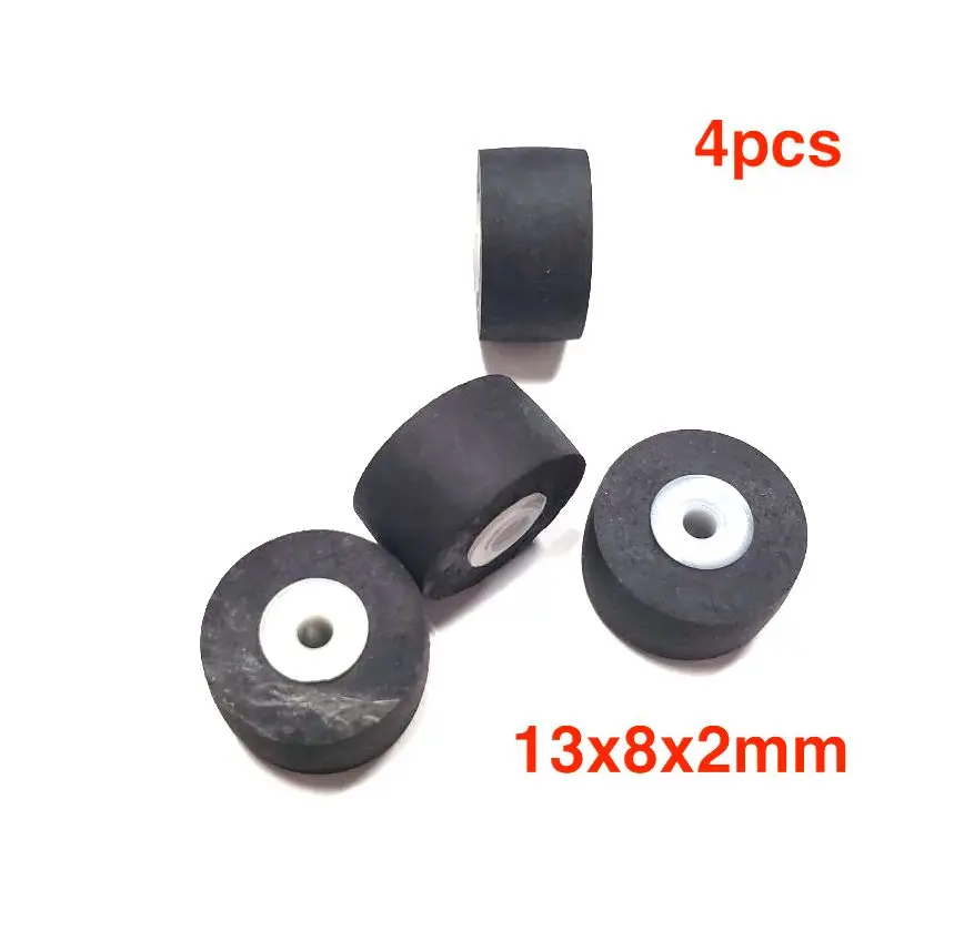 Fevas 5Pieces/Lot 13x7x2mm Sound Pressure Roller Deck Card Seat Audio Belt Pulley