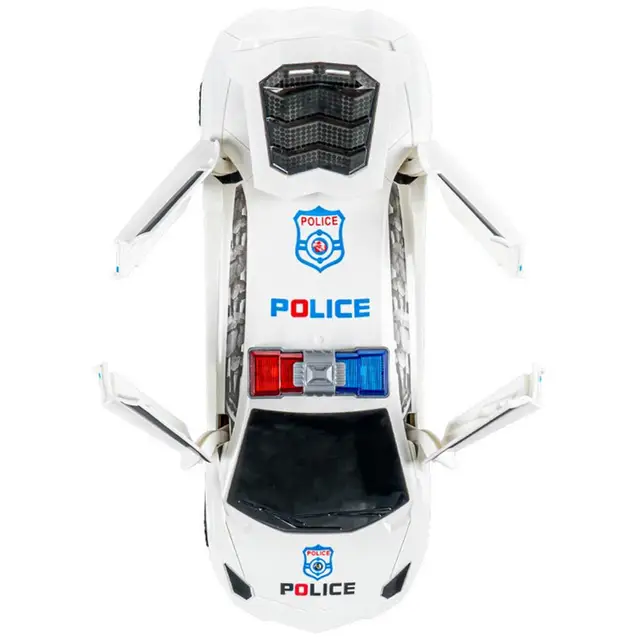 360 Graus De Deformação Elétrica Rotativa Carro De Brinquedo Com Música Luz Polícia  Carro Veículo Modelo Crianças Brinquedo Presente Natal - Trilhos Para Carros  E Bicicletas - AliExpress