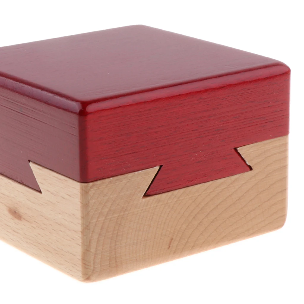 Kinder Puzzle Lernspielzeug Holz Magic Box Secret Holz Magic Schublade  G 