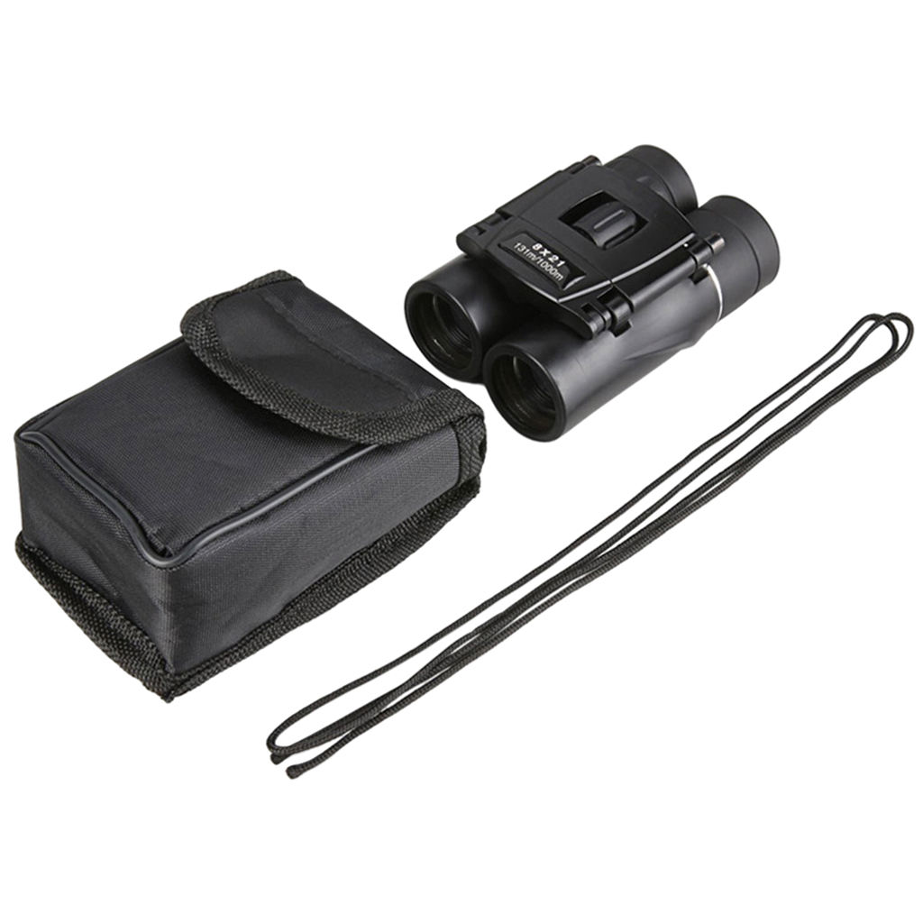 Compact Binoculars 8x21 Binoculars BK7 FMC Optics for Hiking Bird Watching