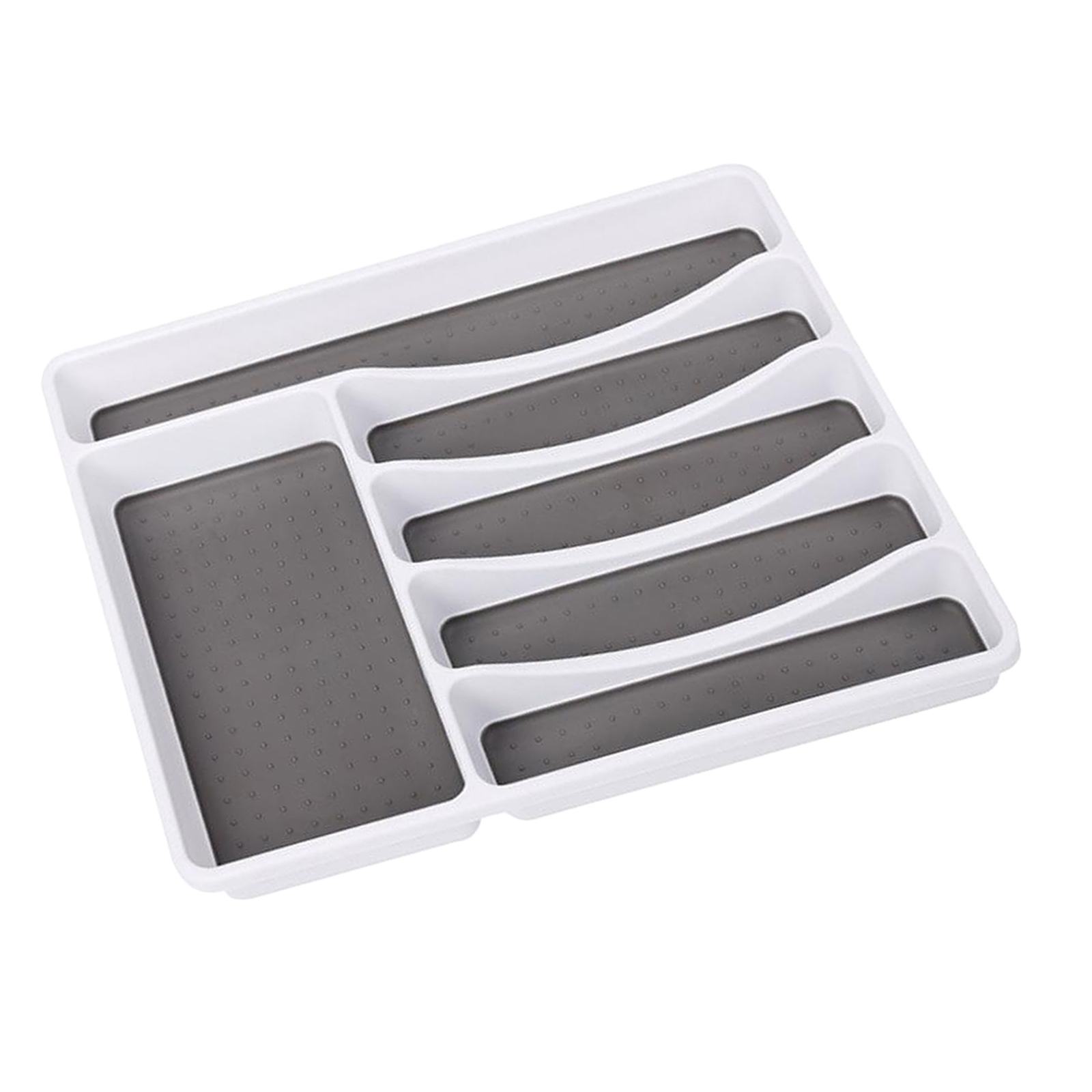 Plastic Cutlery Tray Insert Kitchen Untesil Plastic Drawer Draw Organizer for Home RV Motorhome