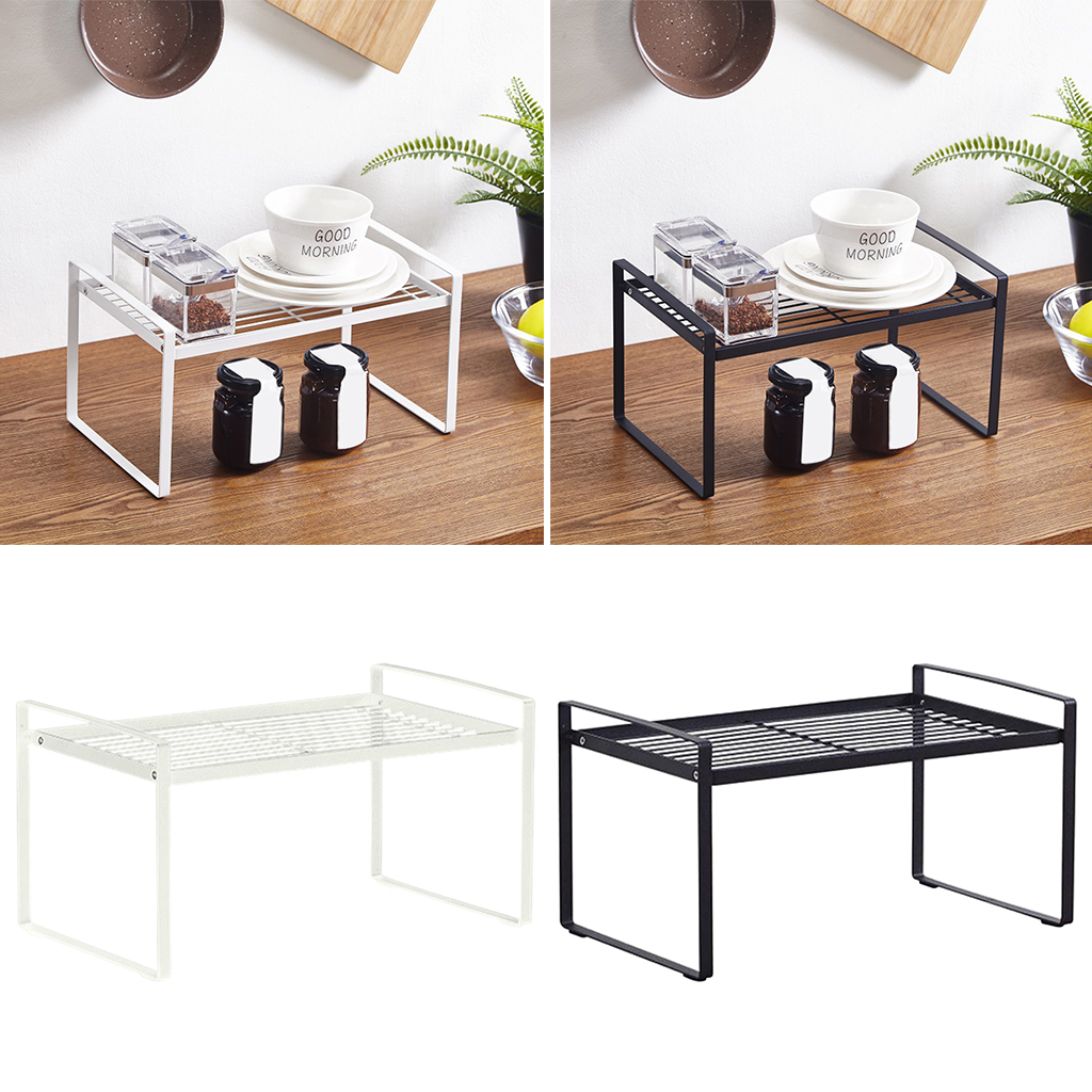 Kitchen Stand Storage Space Organizer Drying Rack Plate Storage Shelf Rest