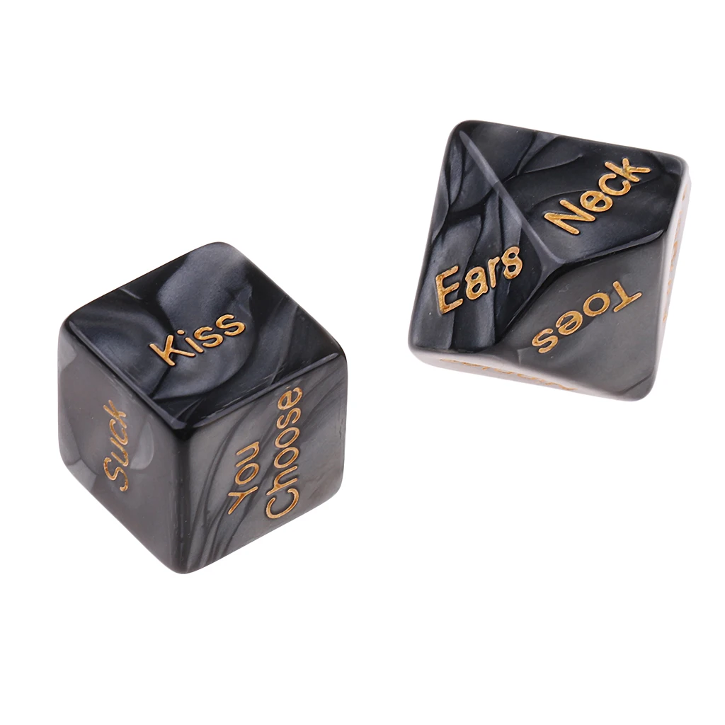 4x Novelty Sex Game Dice Sex Position Throwing Dice for Bachelor Erotic Game