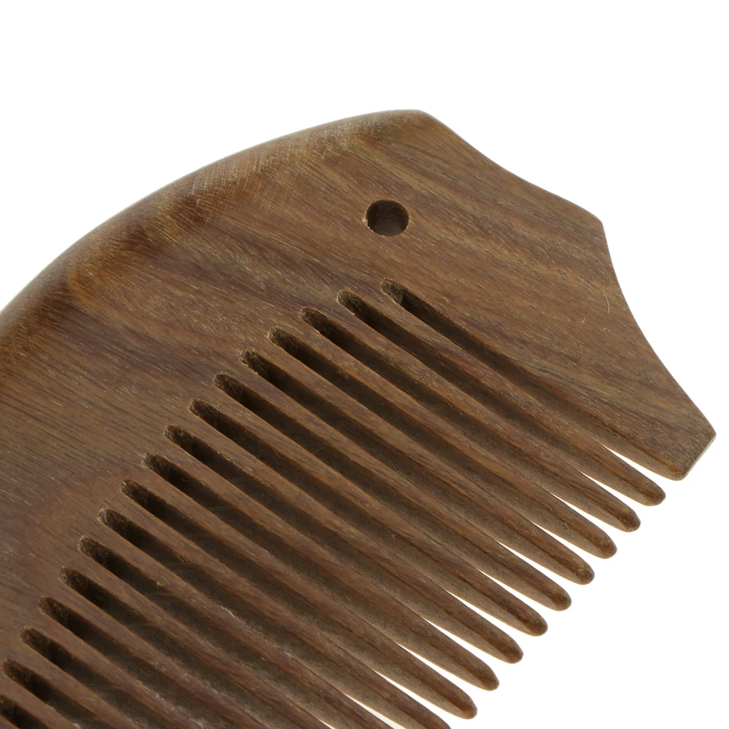 Hair Care Wooden Comb Natural Sandalwood Handmade Portable Hairbrush