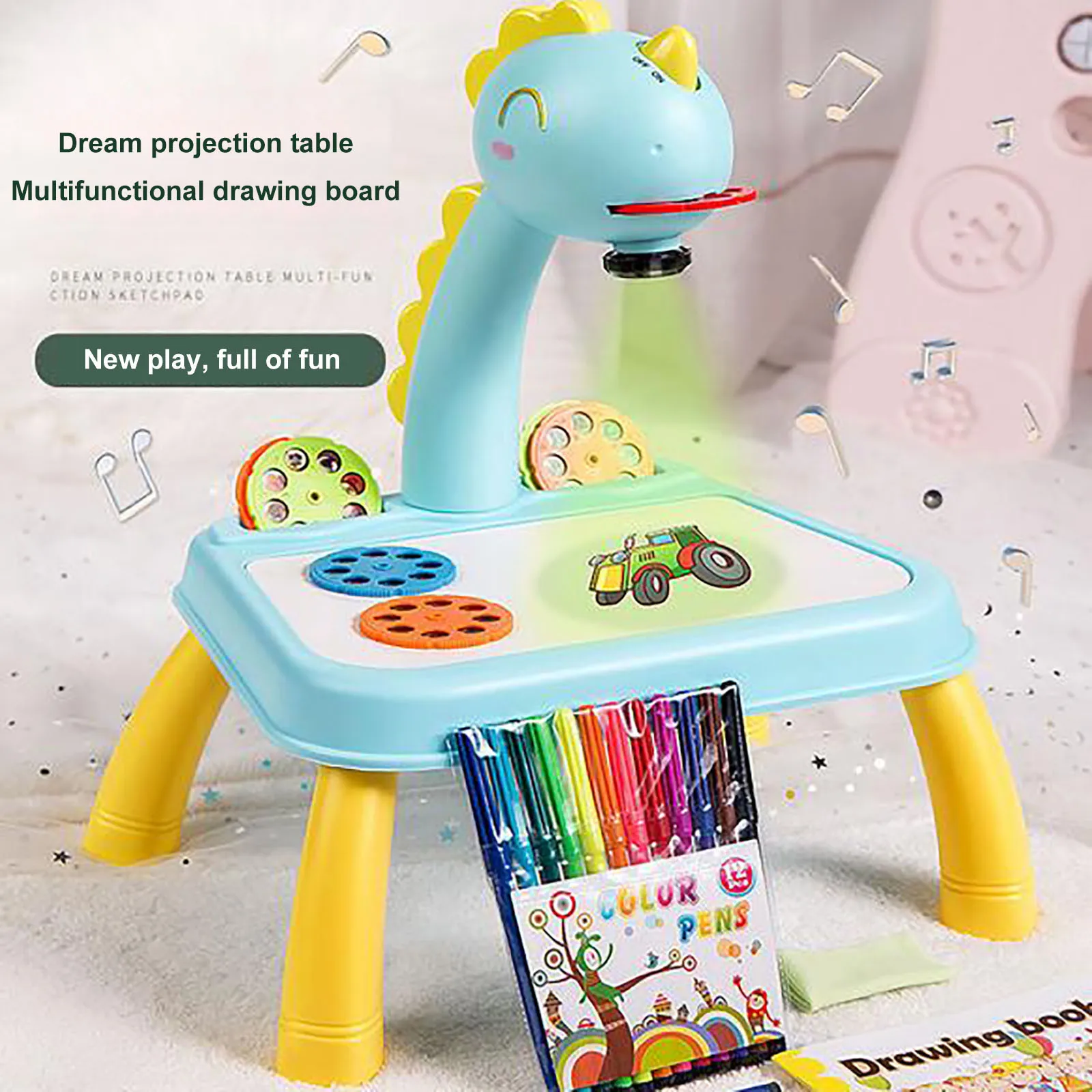 столик с проектором для рисования для детей