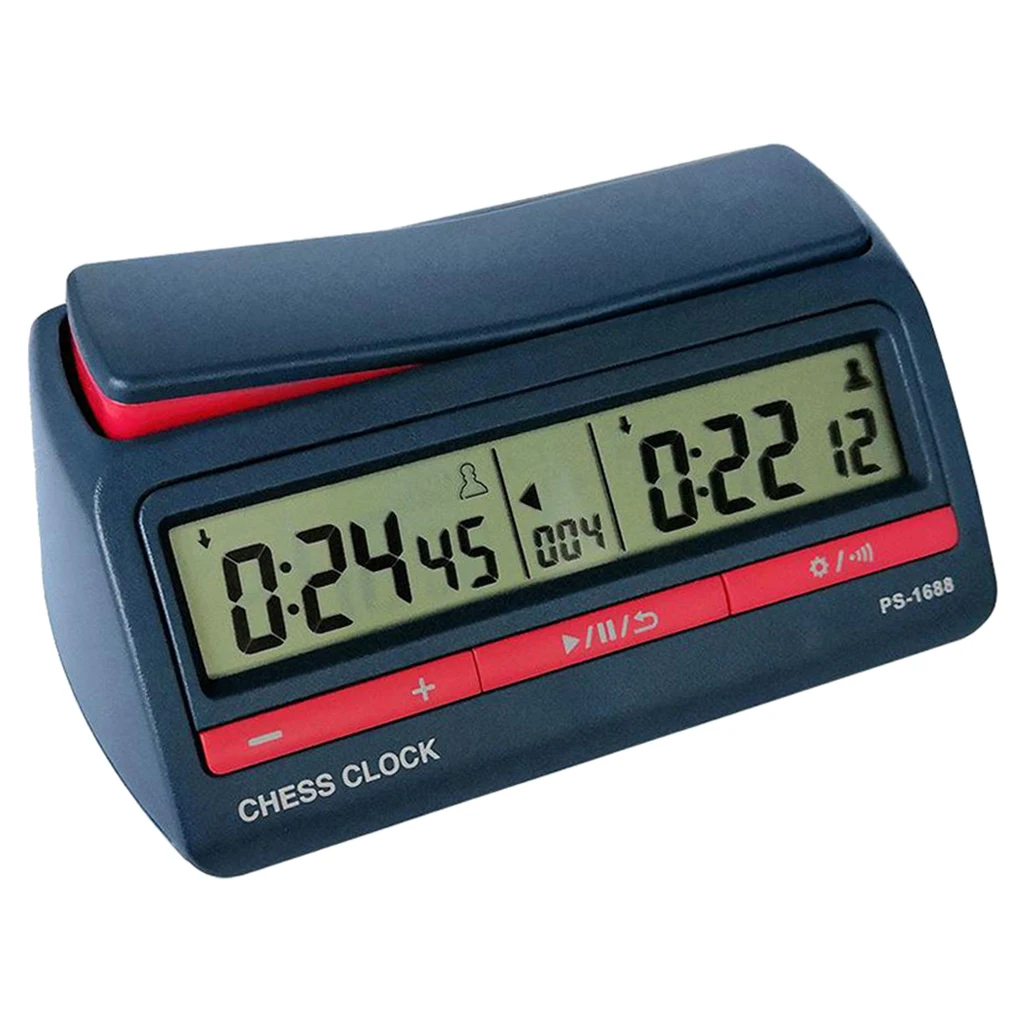 Chess Basic Digital Chess Clock & Game Timer Positive Timing Function with Bonus and Delay Function Chess Basic Digital Chess Clock & Game Timer Positive Timing Function with Bonus and Delay Function