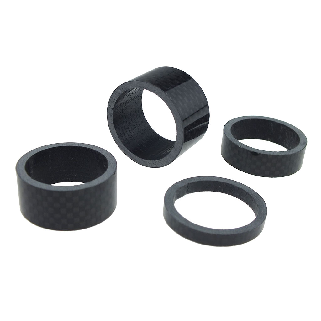 4x Alloy Bicycle Headset Spacer Front Fork Head Parts Washer Height Adjuster