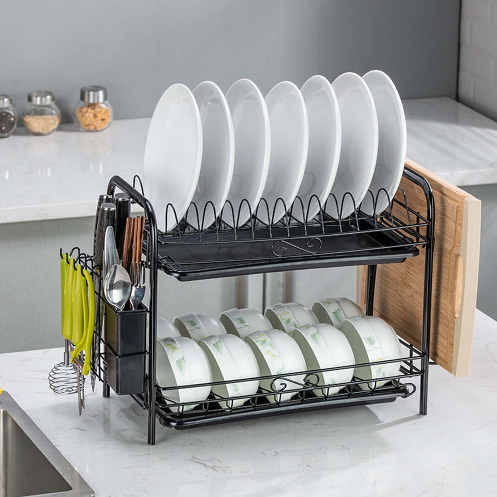 Dish shelf. Сушилка для посуды doppihome , 24 см х 42 см х 44 см, 1 шт. Сушилка для посуды doppihome , 24 см х 42 см х 44 см,.