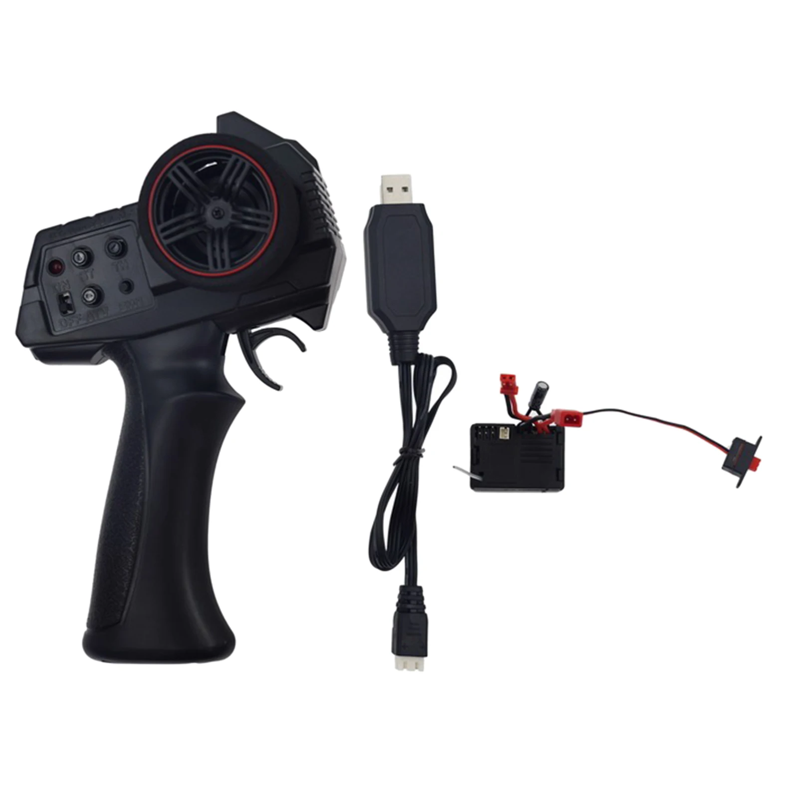 2.4G 3CH Remote Control Transmitter And Receiver Set with USB Cable RC Parts