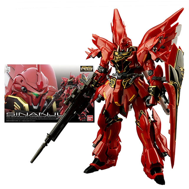 Amazon.com: Bandai Hobby MSN-06S SINANJU Ver Ka, Bandai