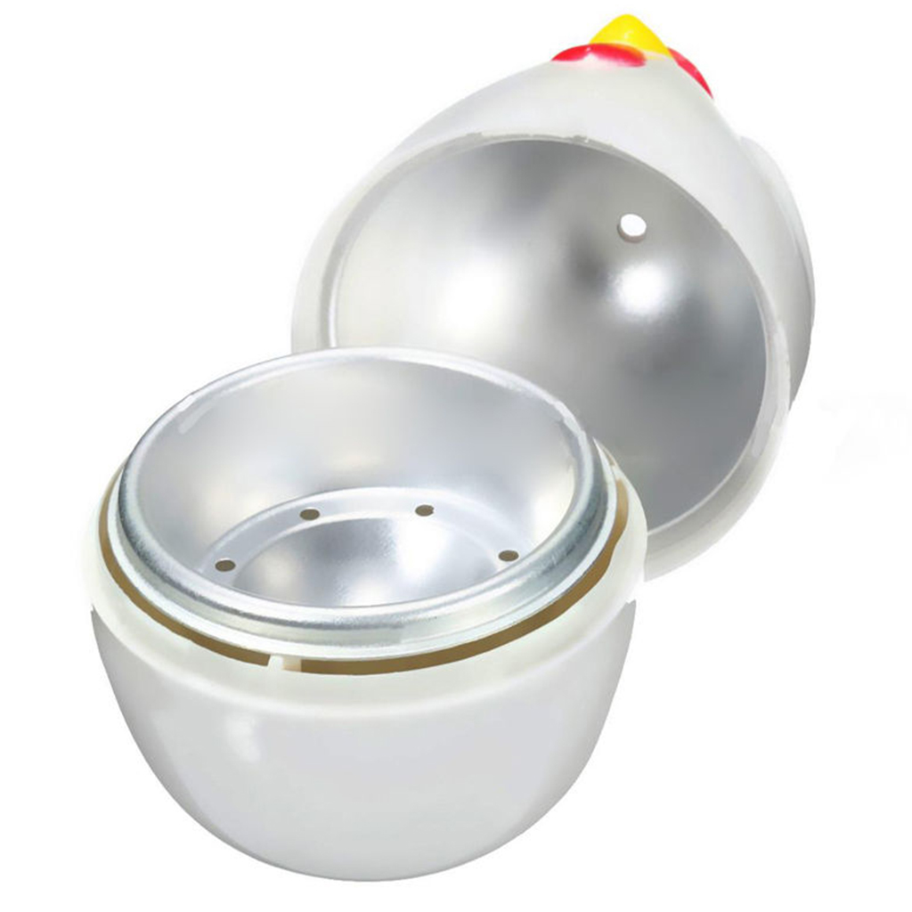 Microwave Egg Boiler Cup Soft Hard Boil Steam Cooker Kitchen Appliance