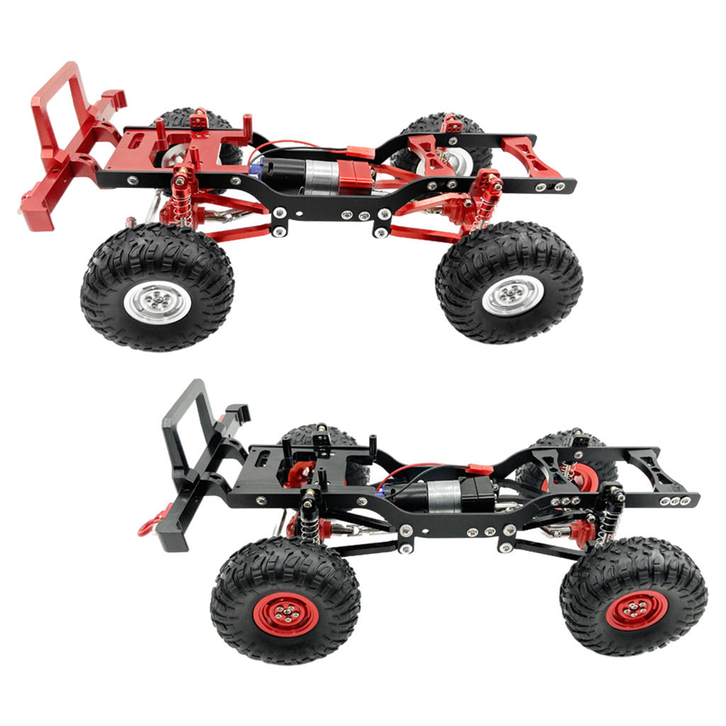 1:12 Full Metal Frame Chassis Kit for MN D90 MN99S Model Buggy Modification Parts
