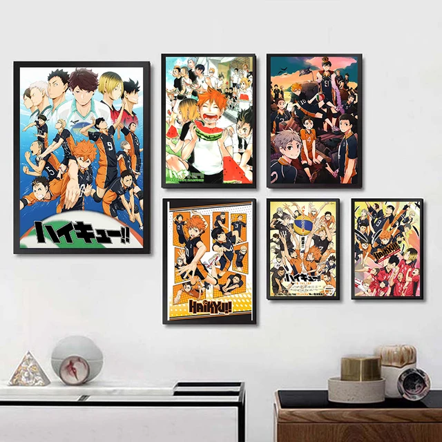 Compra online de Anime haikyuu diamante bordado cartaz voleibol menino arte  diy strass bordado pintura decoração para casa fotos de parede