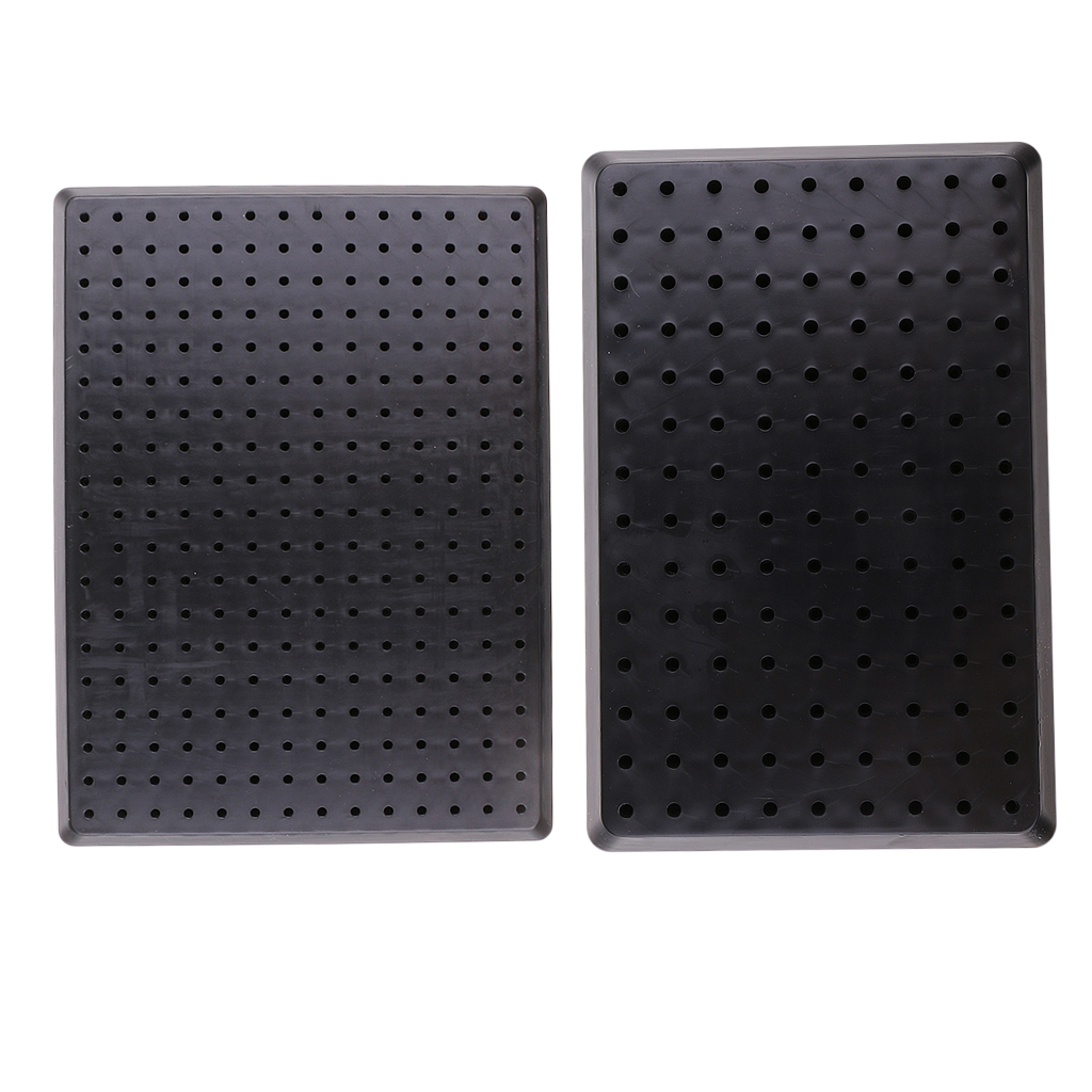 Acrylic Holder Clip Stand Holds Base Model Hobby Parts Paint Booth Black