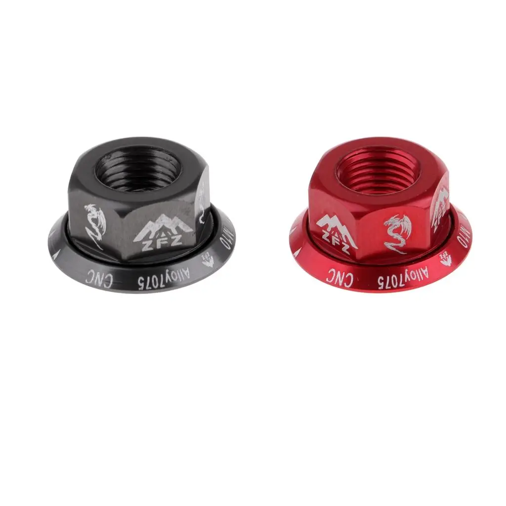 Lightweight Track Wheel Nuts Bicycle BMX  M10 Axle Screw for Rear Hub