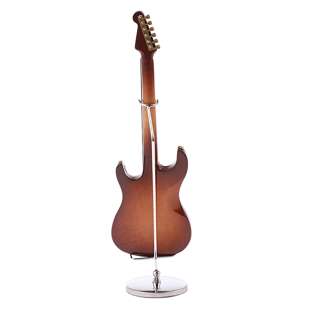 MagiDeal 1/6 Scale Wood Electric Guitar Model for 12 Inch Action Figure Accessory Kids Toys