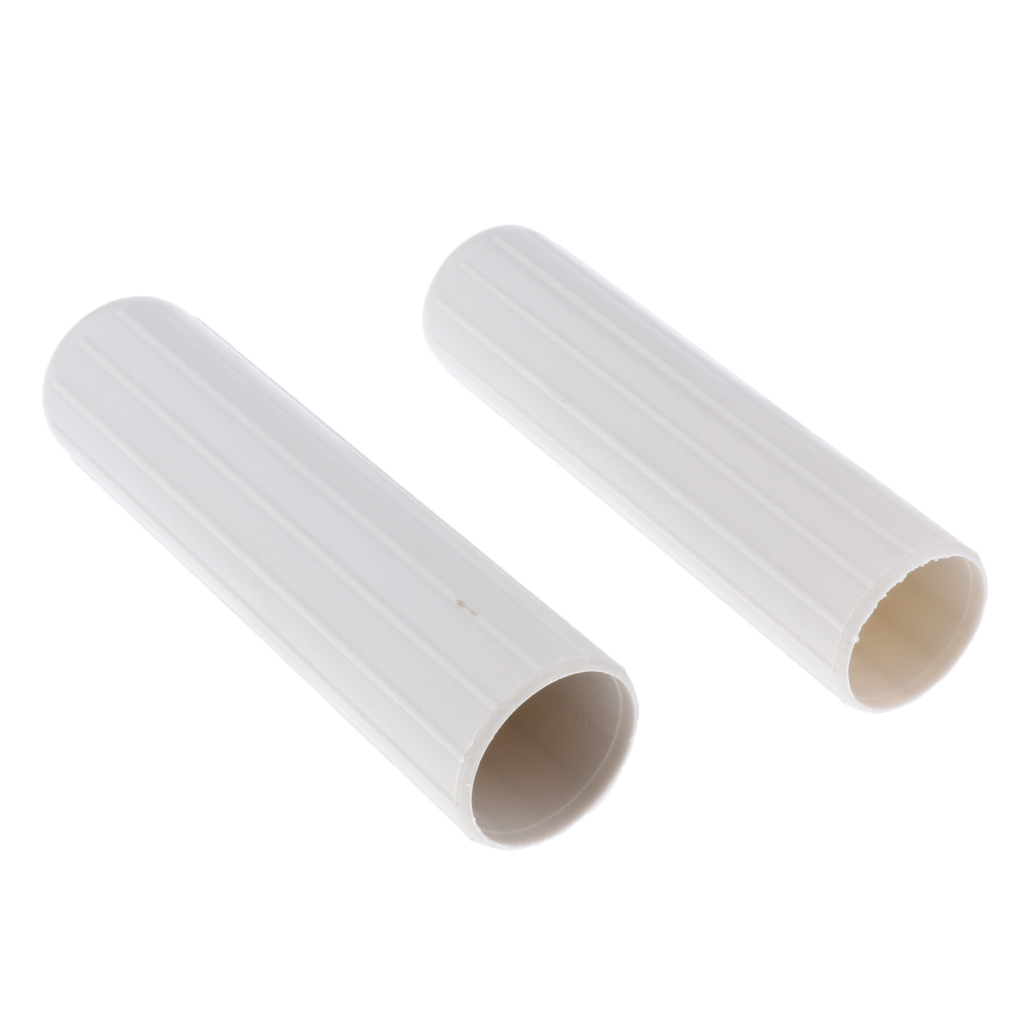 2pcs Oar Paddle Handle PVC Head Parts Canoe Kayak Fishing Boat Inflatable Boat Dinghy Raft Accessories