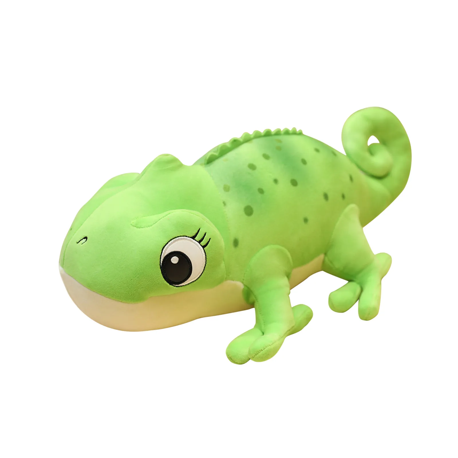 Simulation Chameleon Plush Toys Stuffed Lizard Animals Cartoon Pillow Doll Gifts 