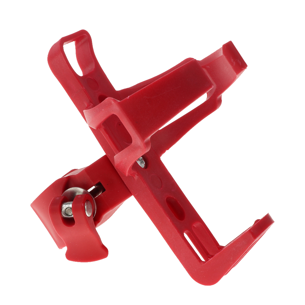 Adjustable Bike Water Bottle Holder Fits 0.6-1.7inch Dia. Bars Water Cup Cage Rack Mount