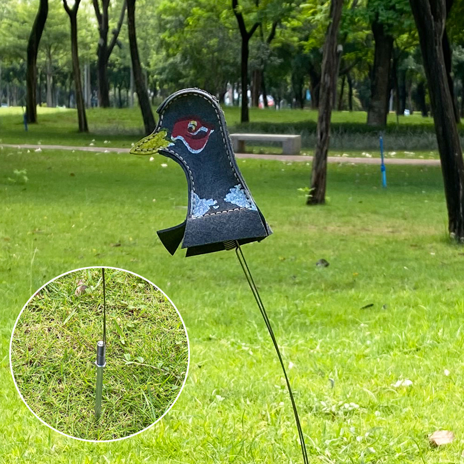 Swinging Shooting Targets Plinking Hunting Trainer Garden Backyard Yard Patio Targeting Accessories for Adults Kids Funny Toys