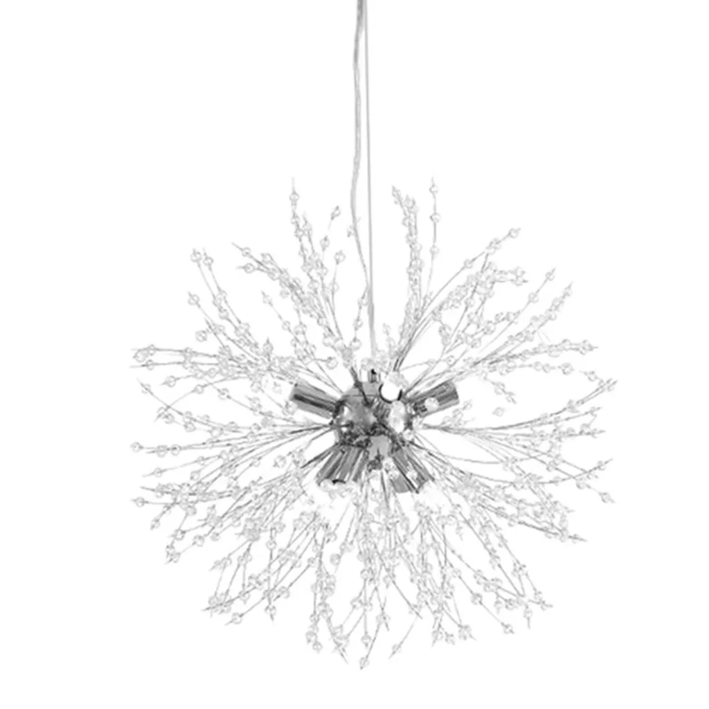 shell chandelier Nordic Dandelions Crystal Chandelier Light LED Pendant Lamp for Living Room bubble chandelier