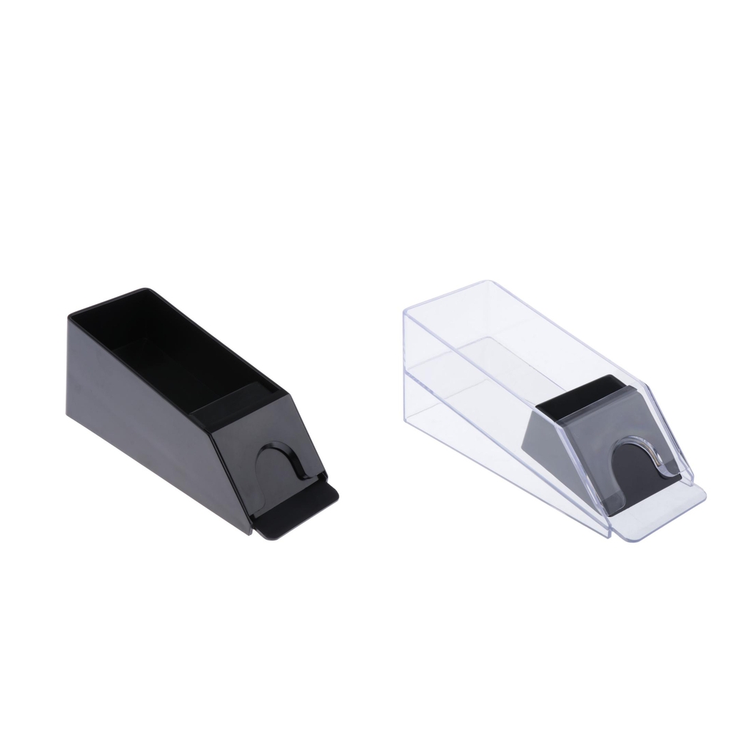 Plastic Blackjack Dealing Shoe Holds 1-4 Decks Casino Poker Dealer Playling Cards Game Table Games Accessories White/Black