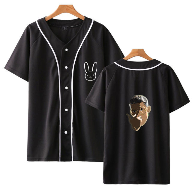 Dodgers Jersey Bad Bunny Jersey Gifts for Fans Fashion Summer T-Shirt Retro  Harajuku Loose Men and Women Short Sleeve T-Shirt - AliExpress