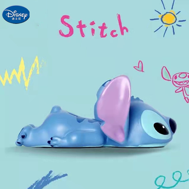 Disney Showcase Stitch Laying Down Figurine