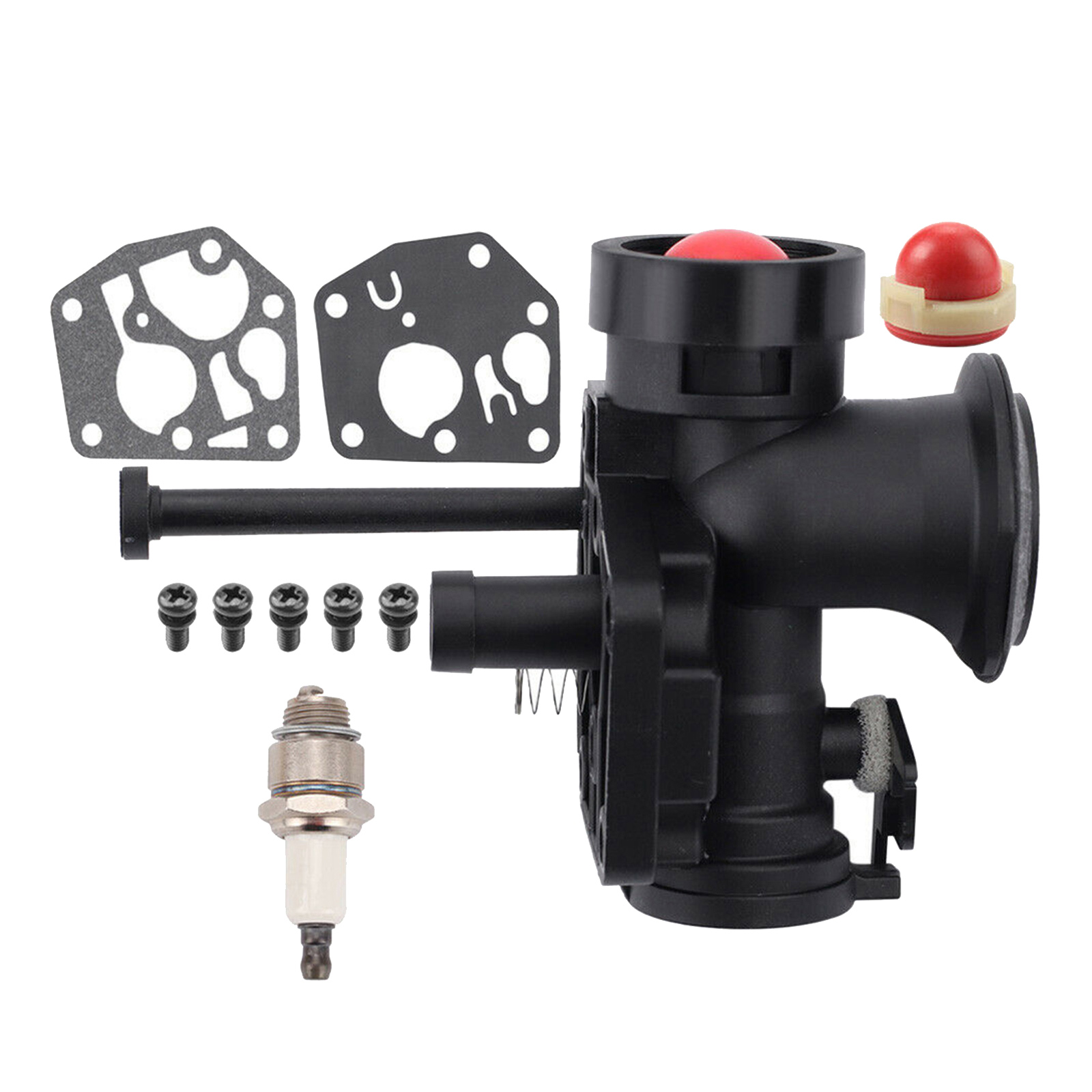 Garden Carb Carburetor Set For   497619 498809 498809A Gas Tank Mower 3-4.5HP carburetor cab part