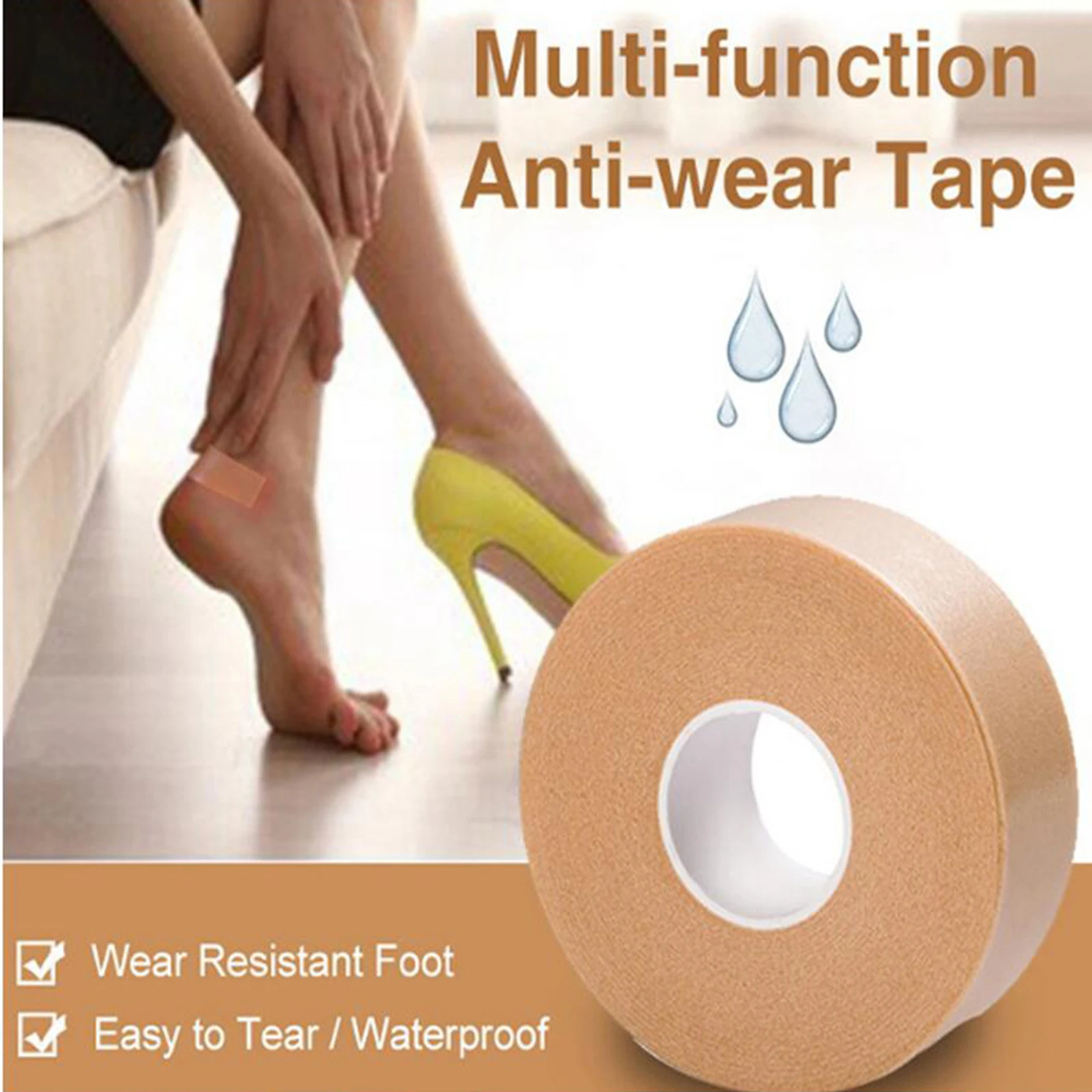 1pcs Multi-functional Bandage Plaster Tape Self-adhesive Blister Prevention