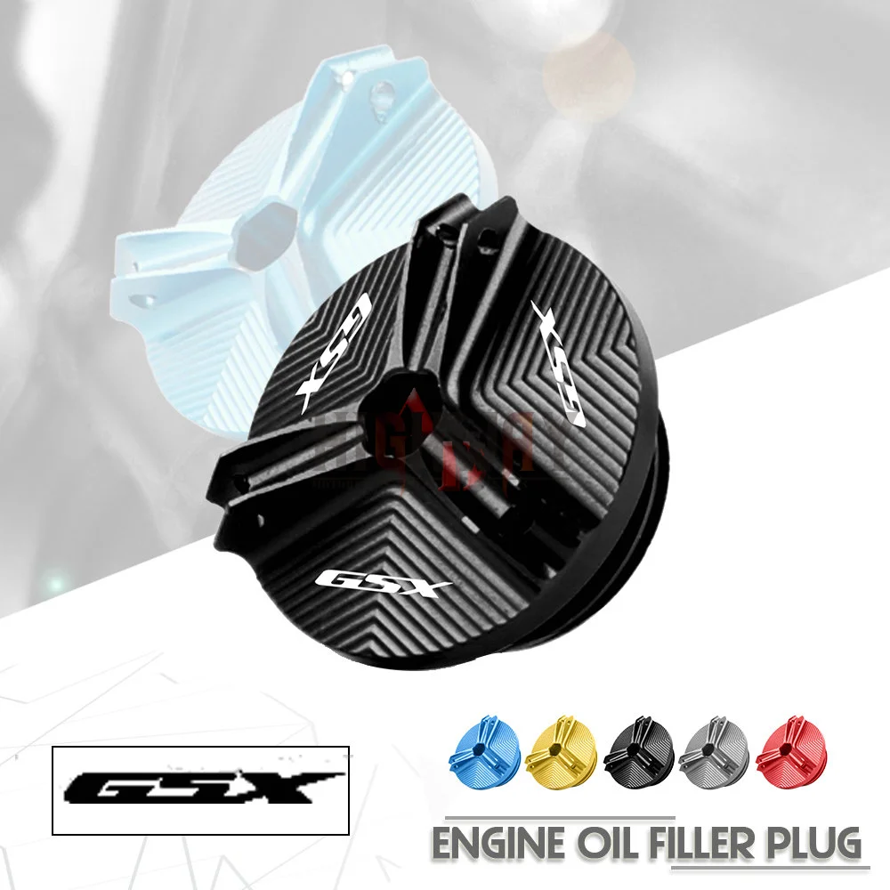 Color : A Fuel Cap Oil Filler Cap FOR S&UZUKI GSXS GSX-S GSX S 750 1000 1000F 125 150 GSX-S1000 Accessories Engine Oil Drain Plug Sump Nut Cup Cover Oil Filler Cap 