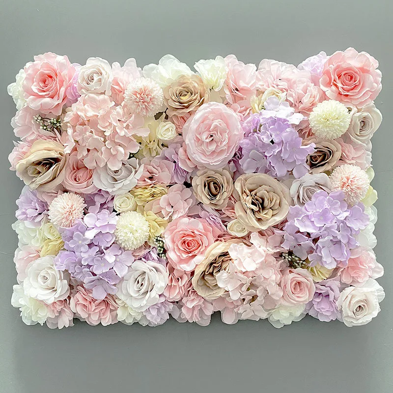 casamento artificial flor painel de parede para