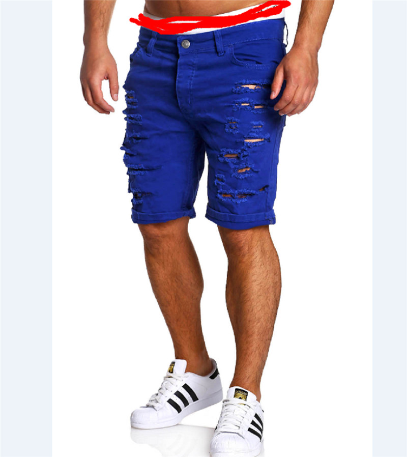 Title 5, Neue Herren Denim Chino Fashion Shorts Washed D...