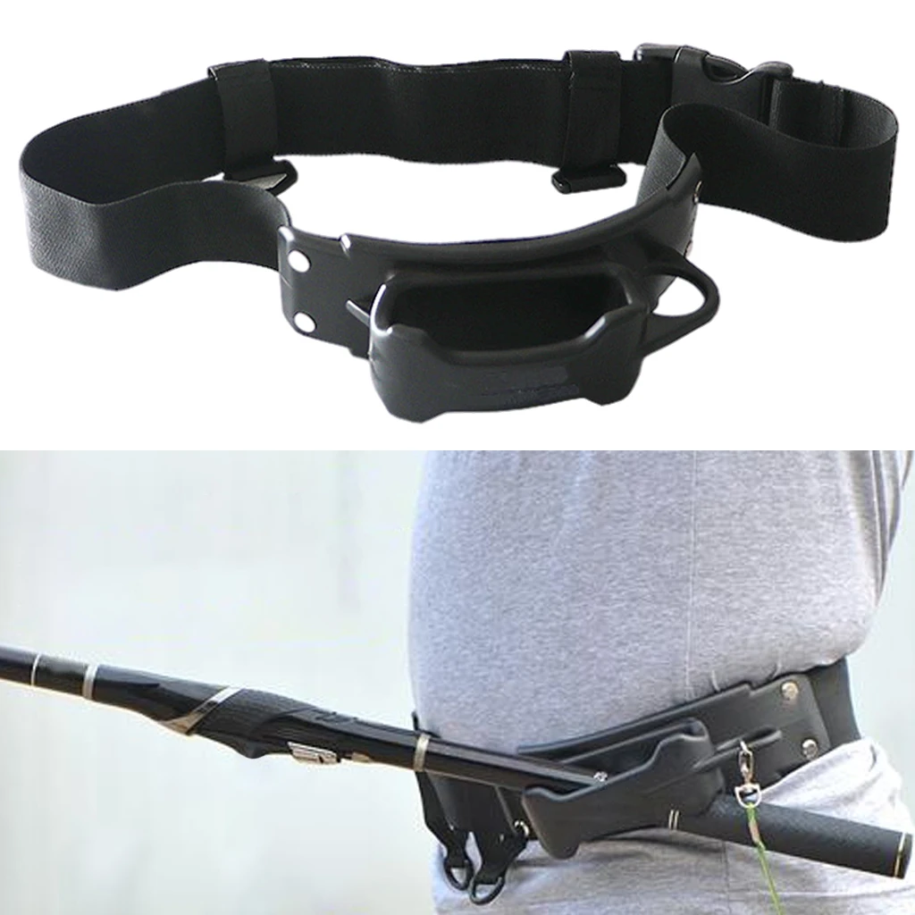 Waist Pole Holder Equipment Fishing Rod Holder Belt Support Stand up Harness for Men Outdoor Fishing Father