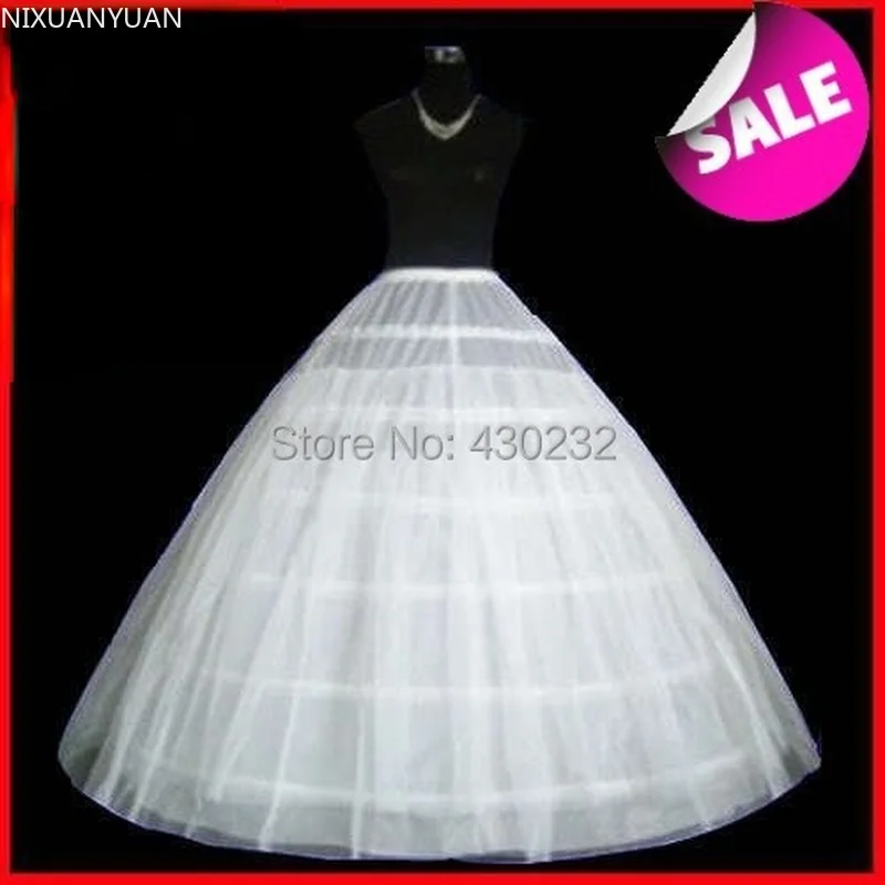 Wedding Gown Petticoat Dress A Line Accessories Hoop Bridal Slip