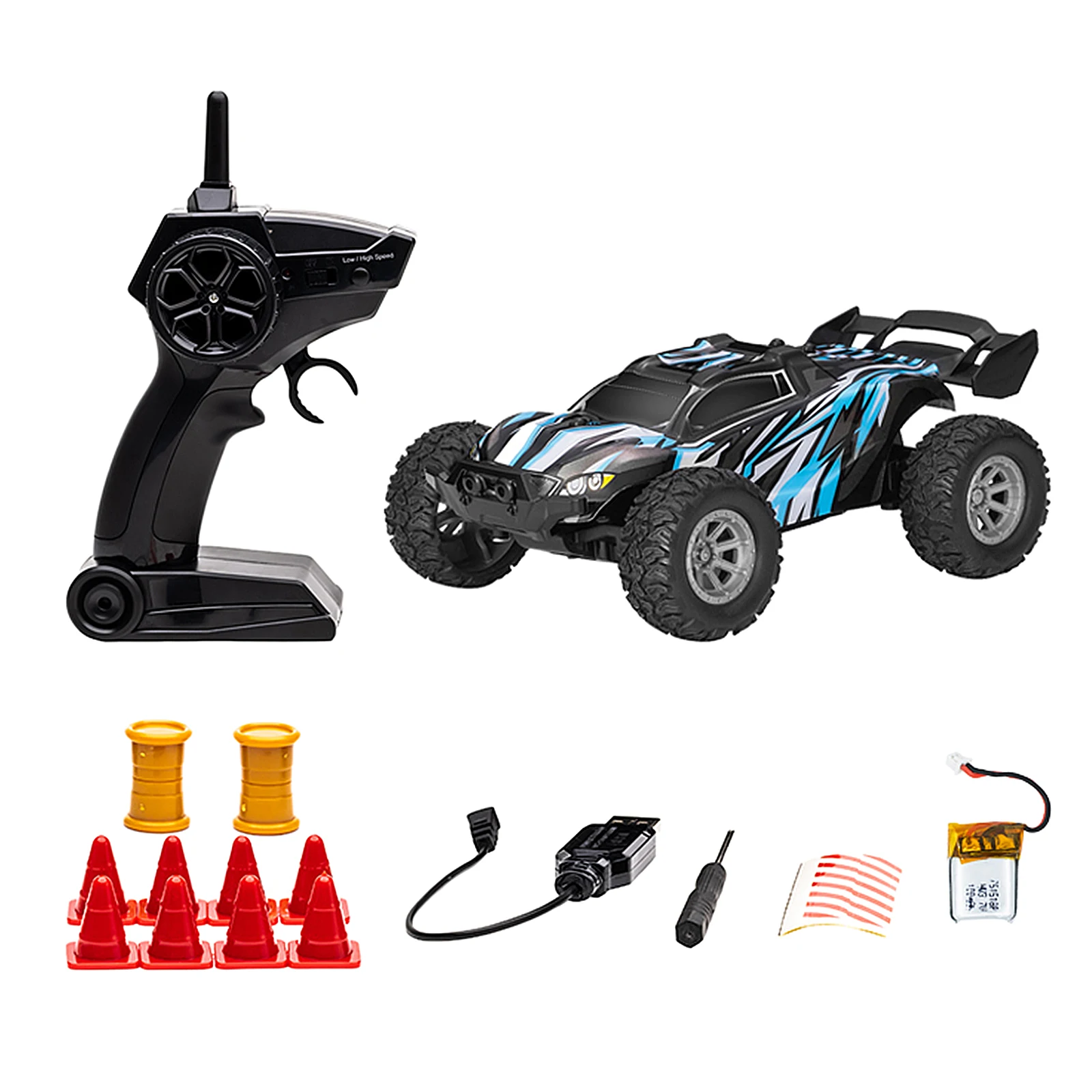 1pc S658 1/32 RC Car 2.4GHz 20km/h 2WD High Speed  Car Off-Road Truck