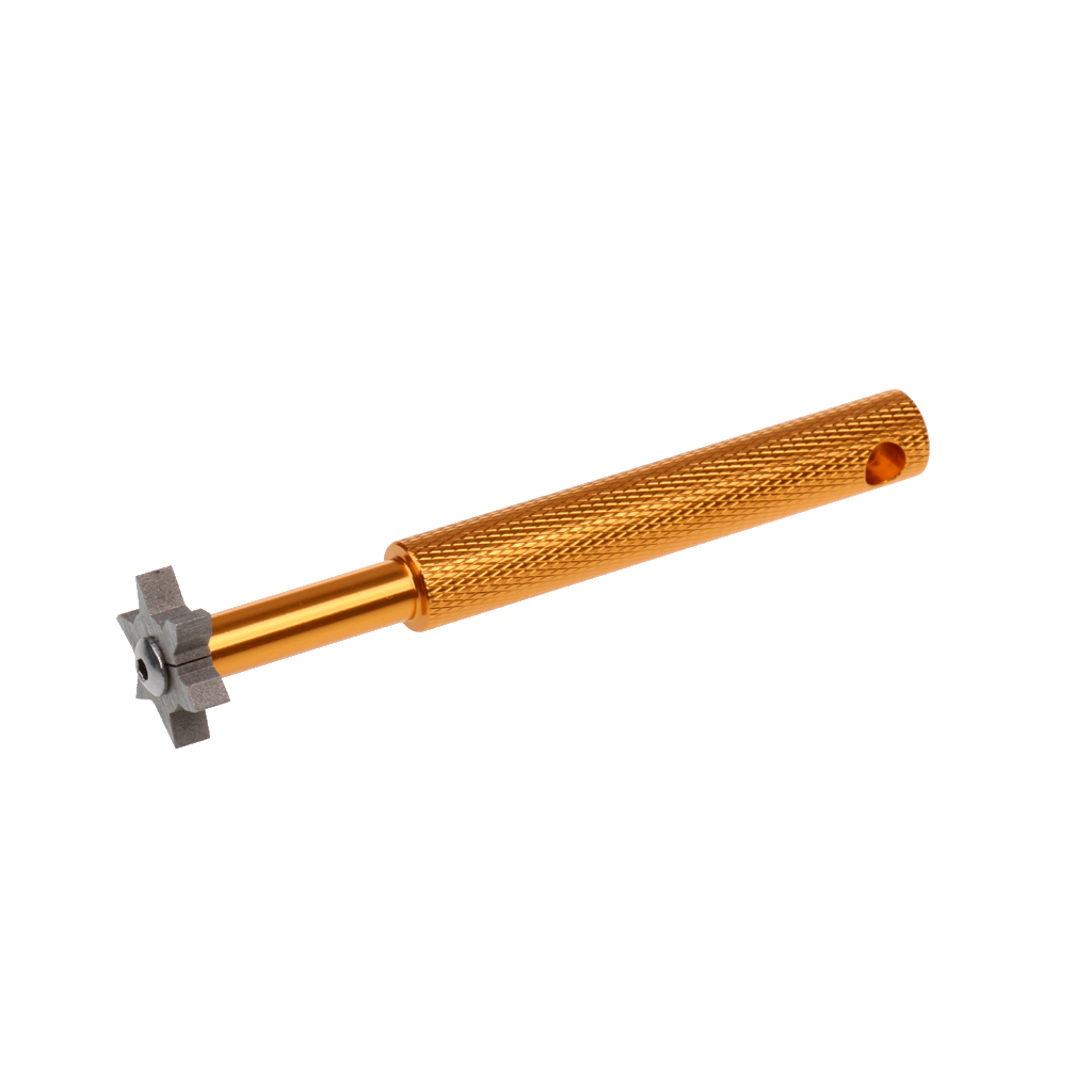 Golf Groove Sharpener With 6-head - Sharpens All Irons & W Grooves