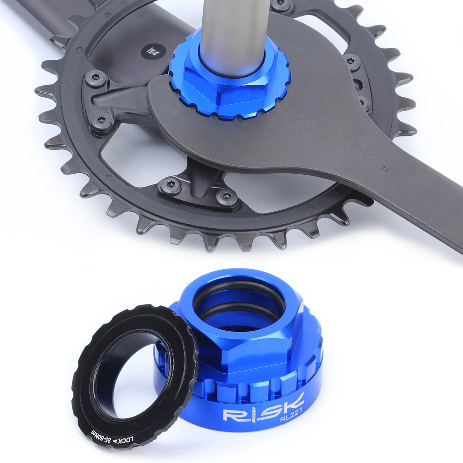 12Speed Chainring Adapter Rotor Lockring Removal Tool Cycle for Shimano