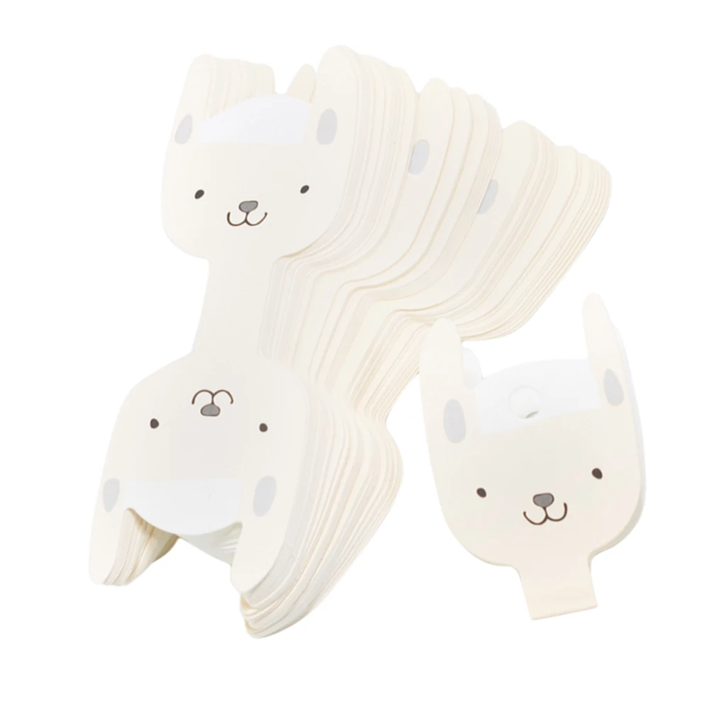 50x Cartoon Dog Hair Clip Hair Claws Hairpins Hairgrips Hanging Display Card