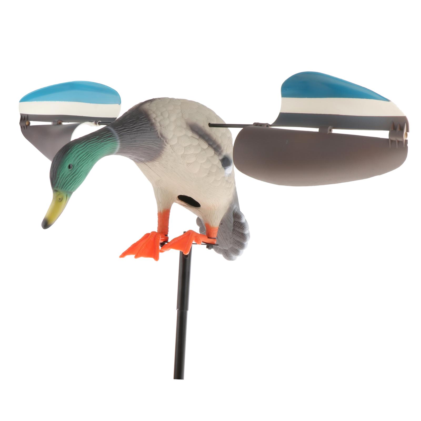 Wind Duck Decoy Outdoor   Wing Mallard Flying Duck Decoy for Hunting Garden