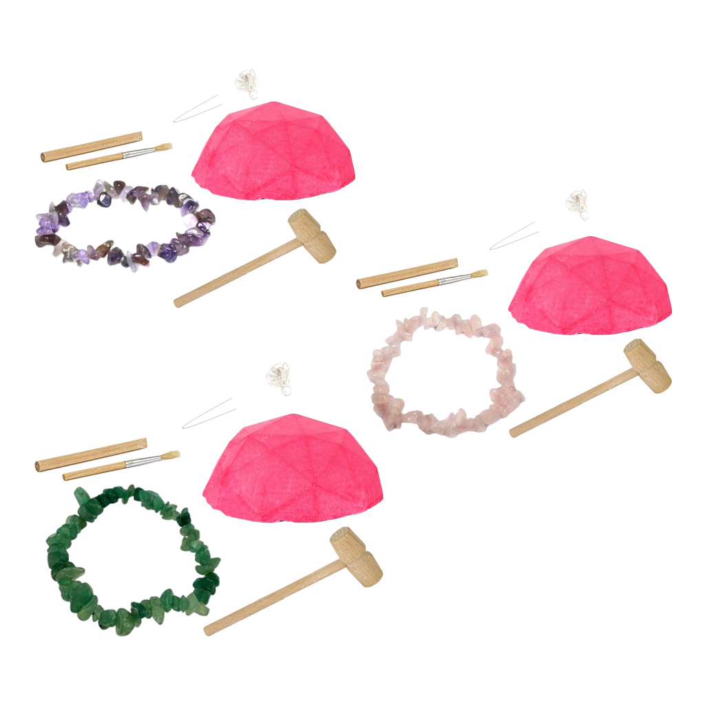 Fun Science Rock Digging Kits Excavation DIY Model Geology Children Educational Toys Activities Birthday Gift