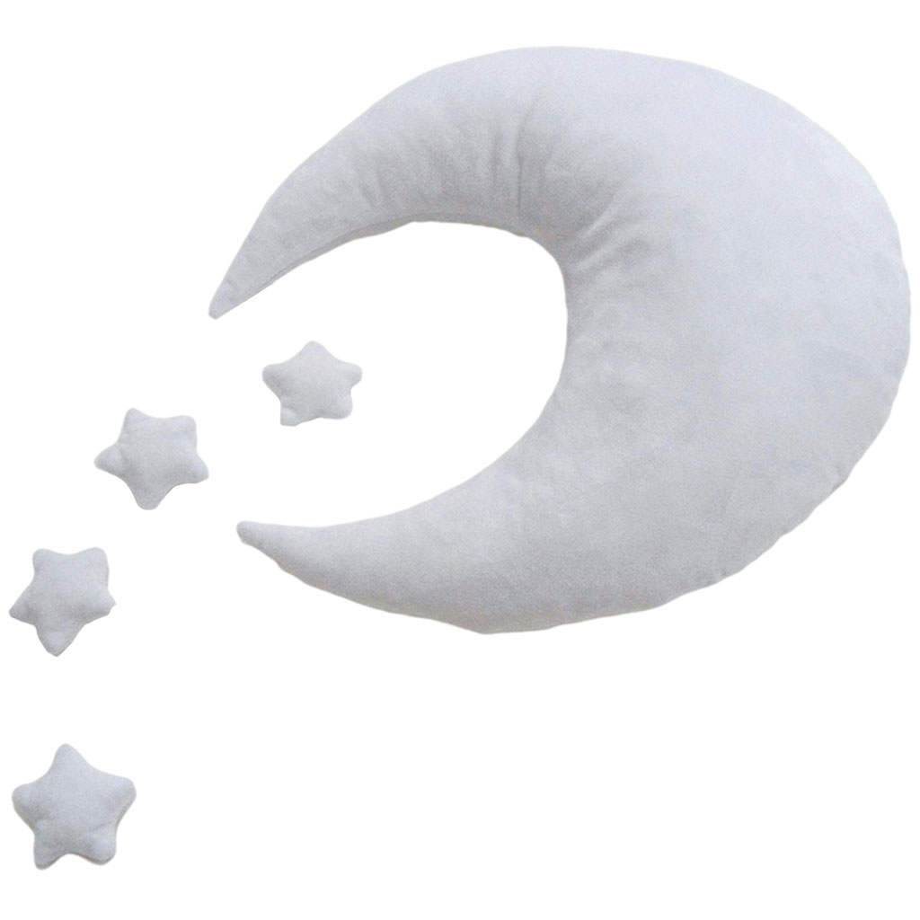 Newborn Photography Posture Pillow Cresent Warmth Novel Shape 1 PC Moon Pillow Unisex Design Soft for Baby Novice Parents