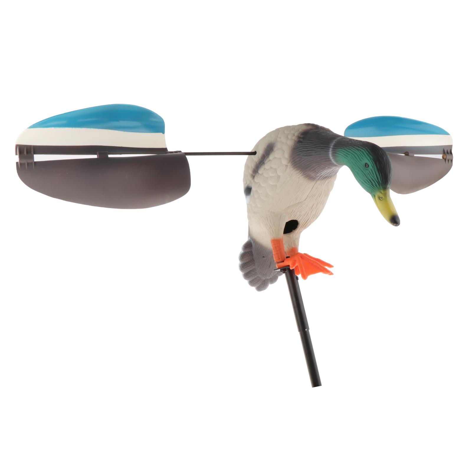 Wind Duck Decoy Outdoor   Wing Mallard Flying Duck Decoy for Hunting Garden