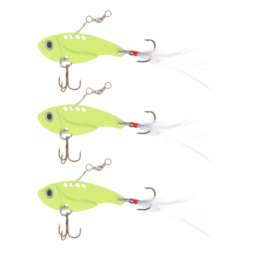 Hard Durable Portable Convenient Fishing Spoon Fishing Bait Lures 12g