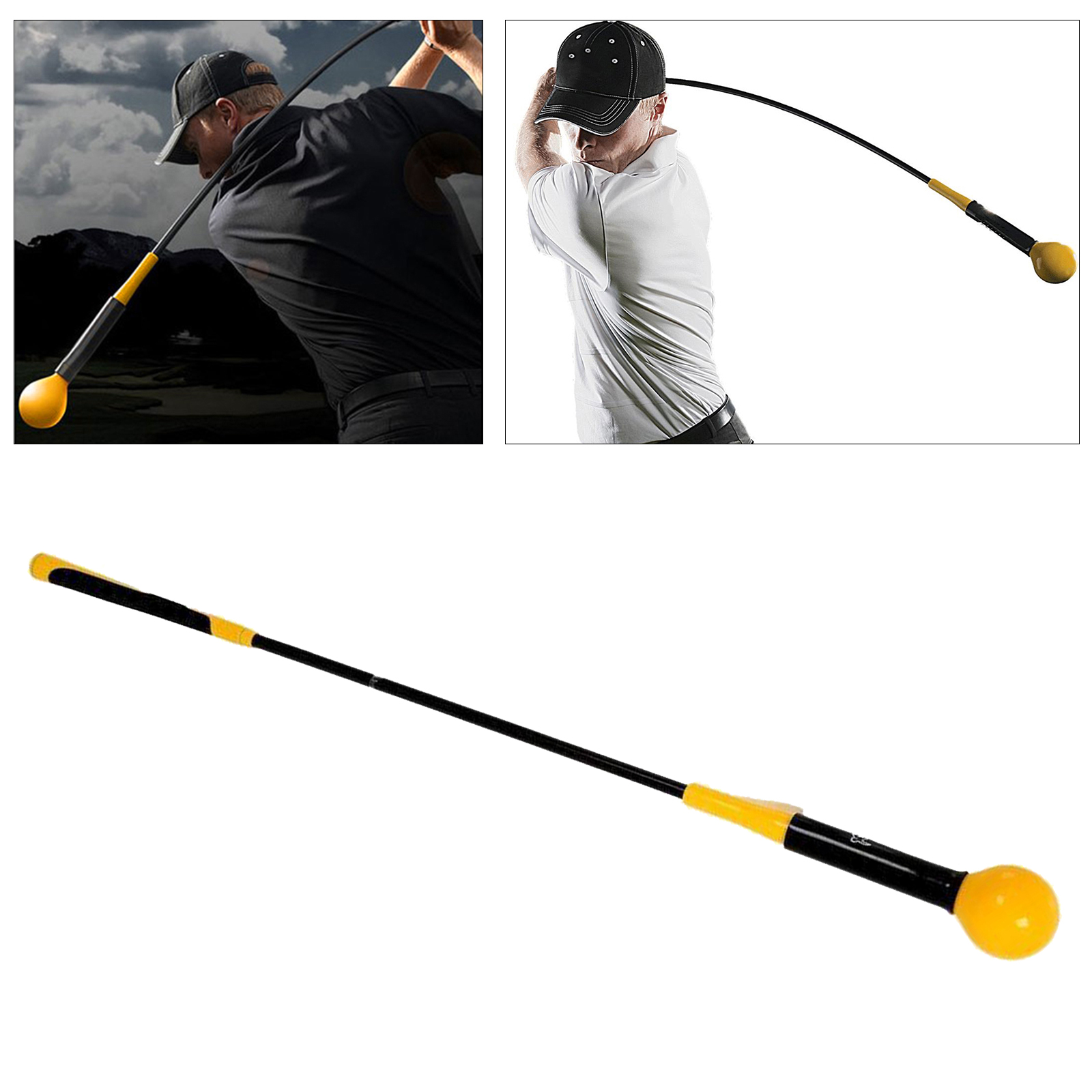 Golf Swing Trainer Power Strength Tempo Flex Training Practice Stick Tool