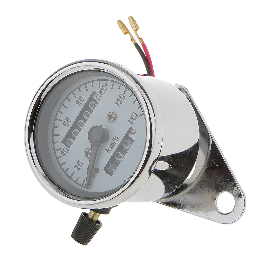 12V Universal Dual Meter Motorcycle Odometer Speedo Meter Speedometer