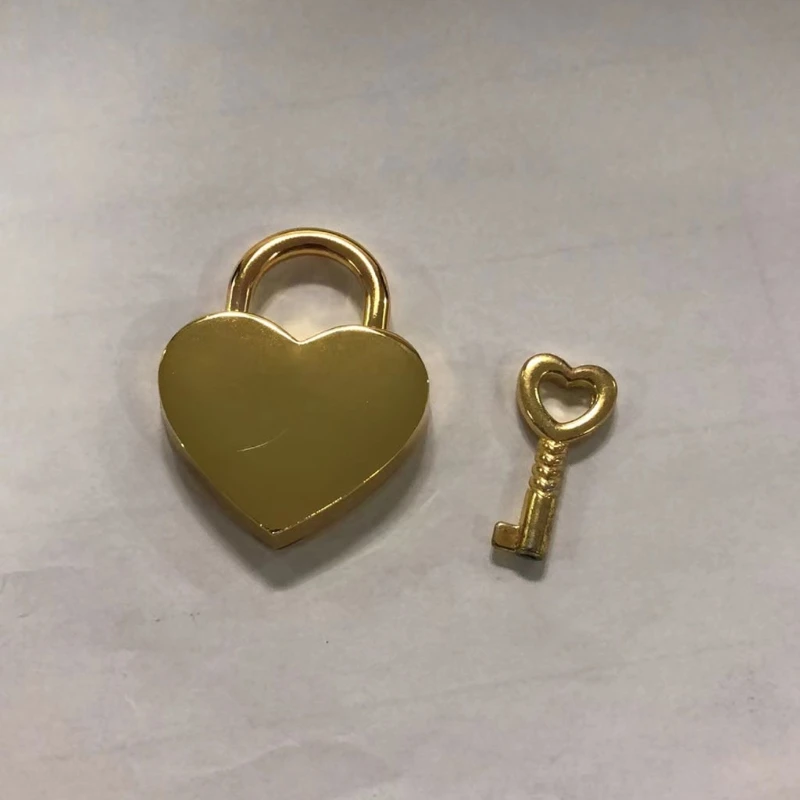 Details about   Small Brass Heart Shape Suitcase Lock With 02 Keys Handmade Handbag Padlock WG26 