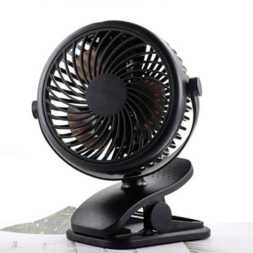 Small Fan Rechargeable USB Powered Mini Clip on Desk Fan USB Fan Portable Cooling USB Fan for Friends Family